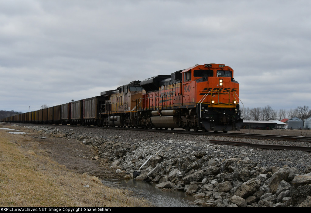 BNSF 9040